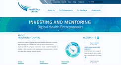 Desktop Screenshot of healthtechcapital.com